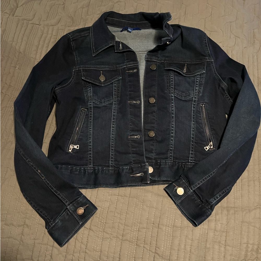 Women’s crop Jean jacket